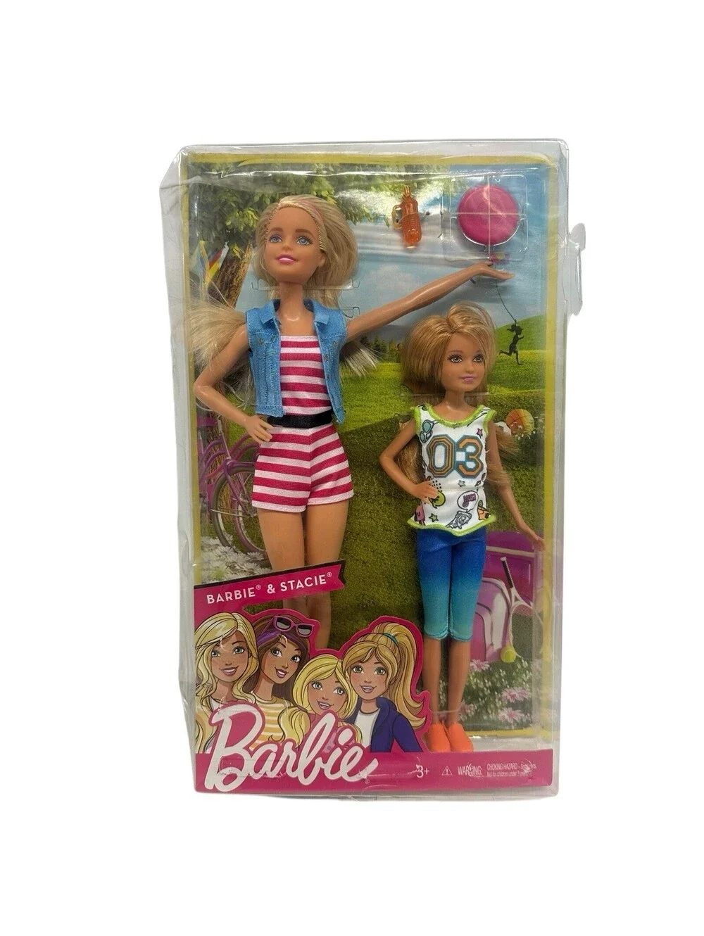 Barbie And Stacie Outdoor Fun DWJ64 New in BOX NRFB